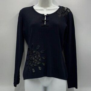 Michelle Nicole floral-cut out blouse